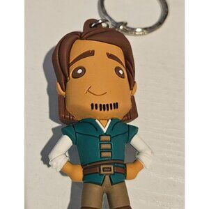 Disney Princess Series 14 Collectors Figural Keyring Flynn Rider Figure Keychain